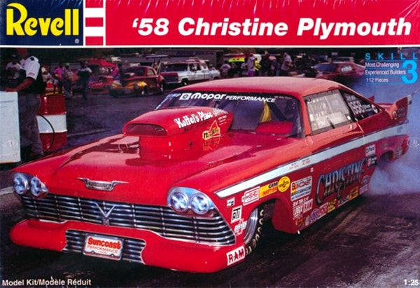 Christine car clearance model kit