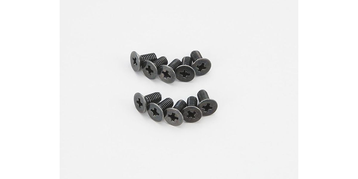 KYOSHO 1117 FLAT HEAD Screw(M2.6x6/10Pcs)