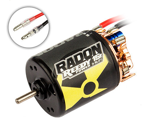 ASSOCIATED 27425 Radon 2 15T 3-Slot 4100Kv Brushed Motor