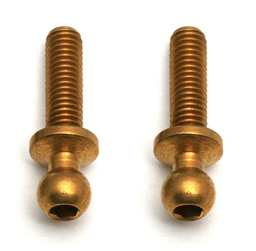 ASSOCIATED 31293 Titanium Nitride Ball Studs M3x10 Long (2)