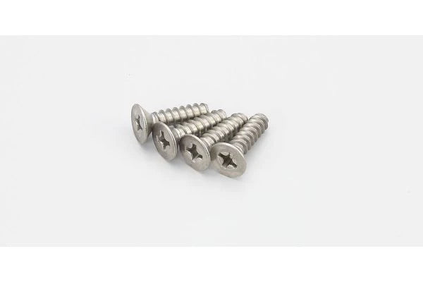 KYOSHO 1-S34015TPT Flat Head Screw( Titanium/M4x15/4pcs)