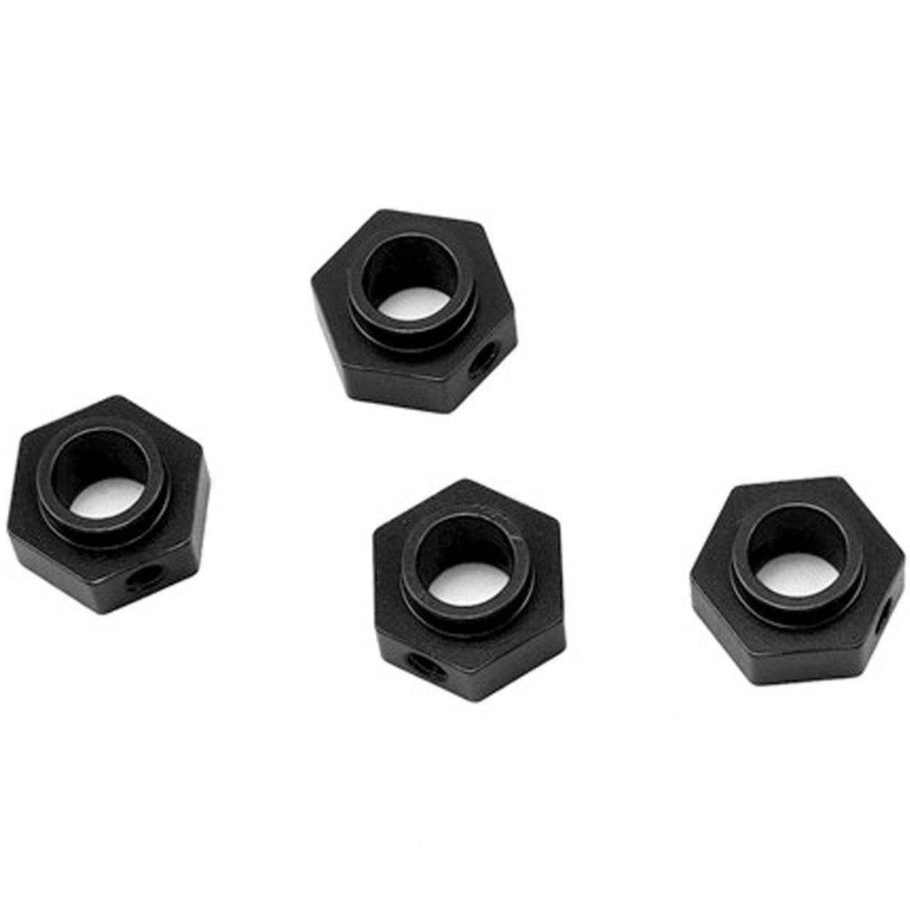 STRC ST8269GM ST Racing Concepts Hex Adapters Black (4) : Traxxas TRX-4