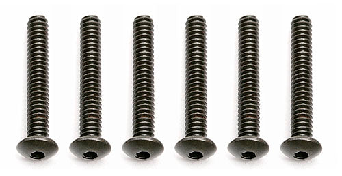 ASSOCIATED 7413 Button Head Cap Screws 4-40x3/4 T3 (6): B4.1; B44.2