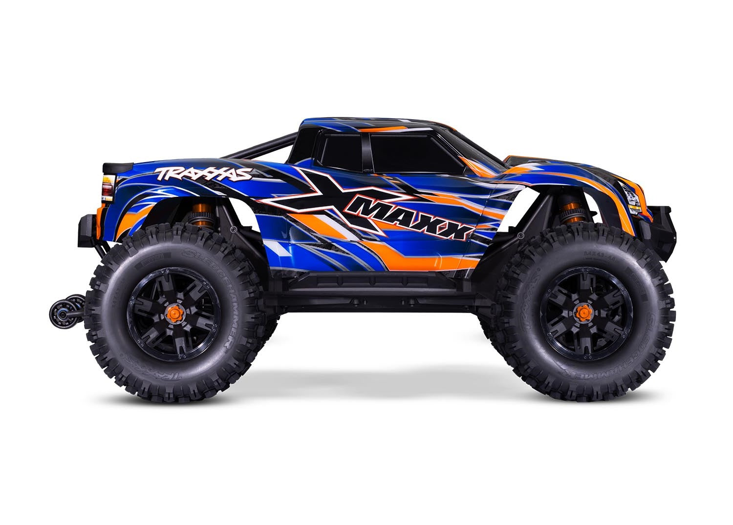 TRAXXAS 77096-4 X-Maxx 8S 4WD Brushless RTR Monster Truck w/ TQi 2.4 GHz radio & TSM Belted Sledgehammer tires