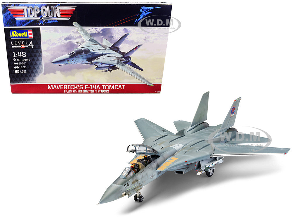 REVELL 85-5872 1/48 F14 A Tomcat Top Gun Classic