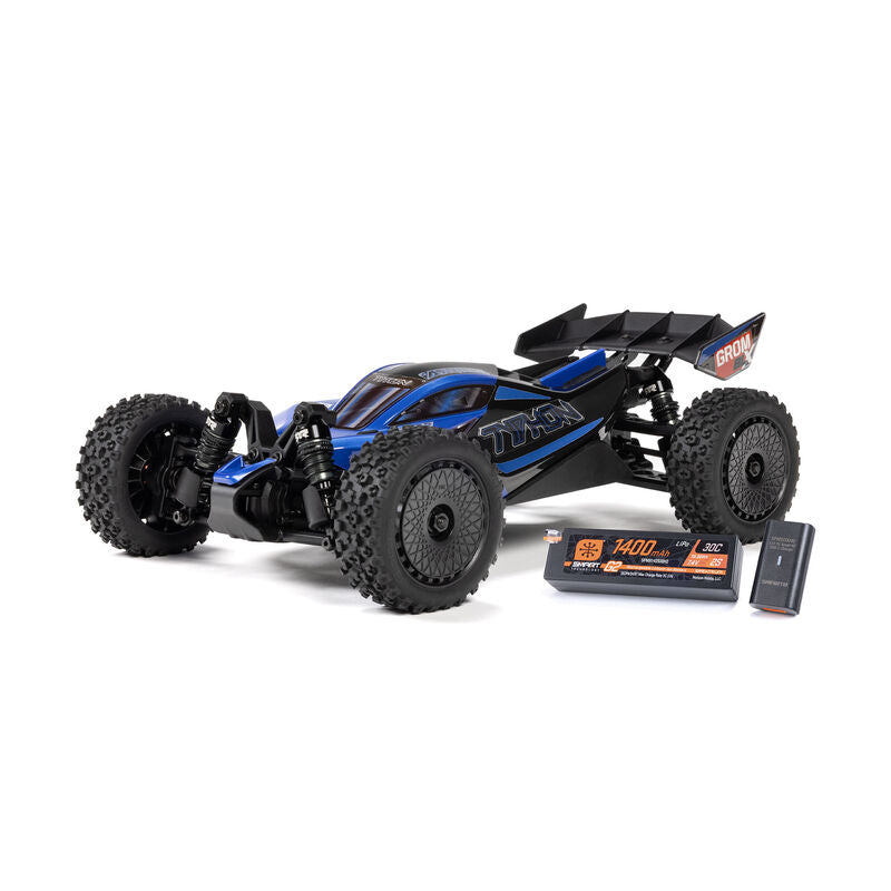 ARRMA ARA2306S TYPHON GROM 223S BLX Brushless 4X4 Small Scale Buggy RTR with Battery & Charger