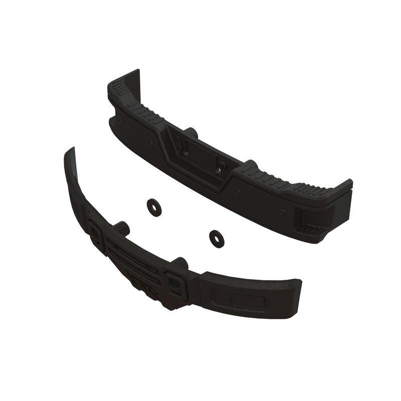 ARRMA ARA320460 Bumper Set Black