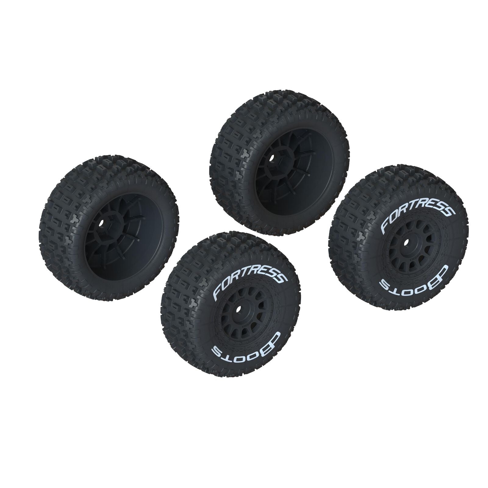 ARRMA ARA550117 dBoots 'FORTRESS' Tire Set Glued, Option (2 Pairs)