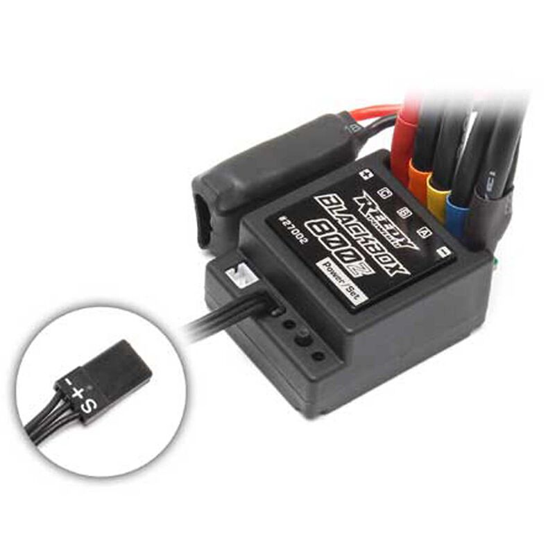 ASSOCIATED 27002 Reedy Blackbox 800Z Zero-Timing ESC