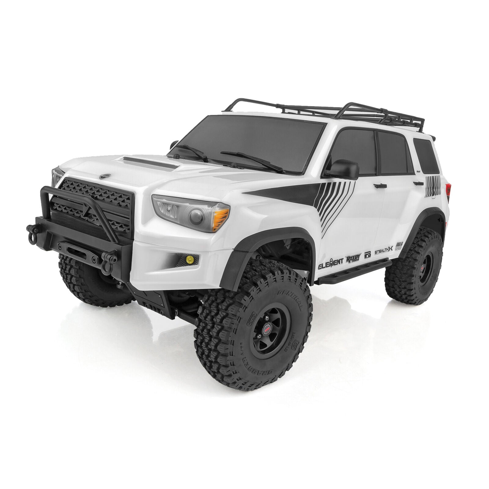 ASSOCIATED ELEMENT 40104 1/10 Enduro Trail Truck, Trailrunner 4X4 RTR, White