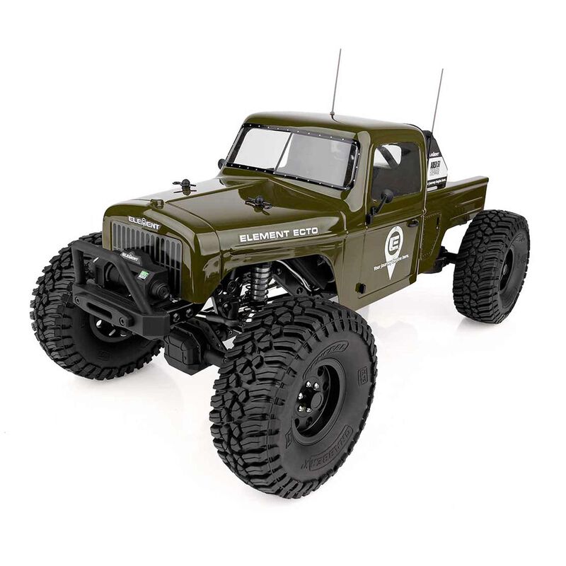 ASSOCIATED ELEMENT 40117 1/10 Enduro Ecto Trail Truck, Green 4WD RTR