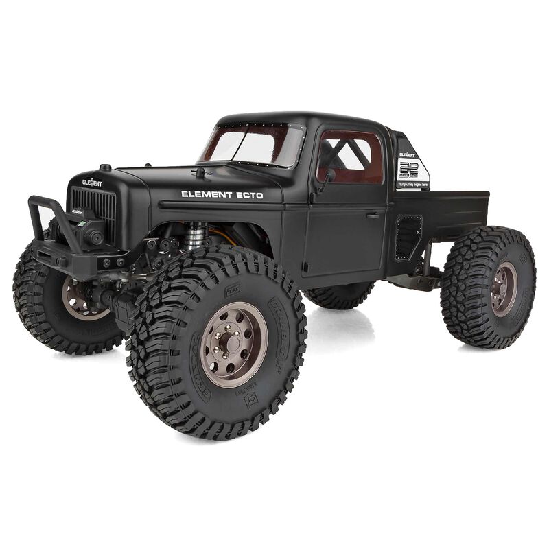 ASSOCIATED 40122 1/10 Enduro Trail Truck, Ecto Black RTR