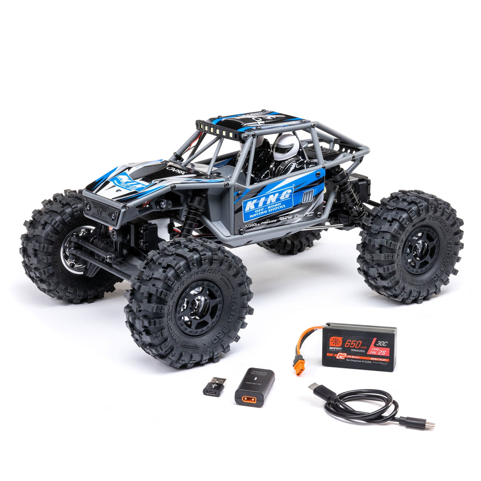 AXI-1750 1/18 UTB18 Capra 4WS 4X4 RTR Brushed Rock Crawler (Battery & Charger Included)