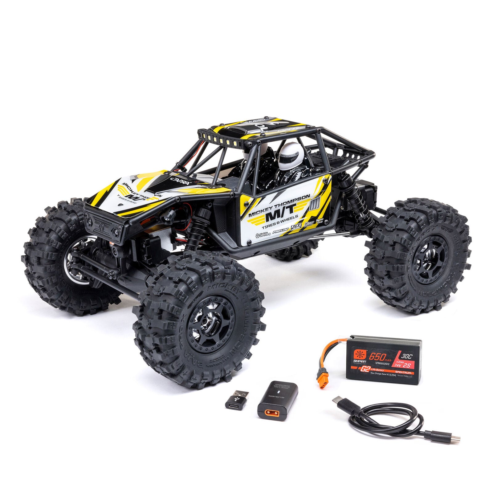 AXI-1750 1/18 UTB18 Capra 4WS 4X4 RTR Brushed Rock Crawler (Battery & Charger Included)