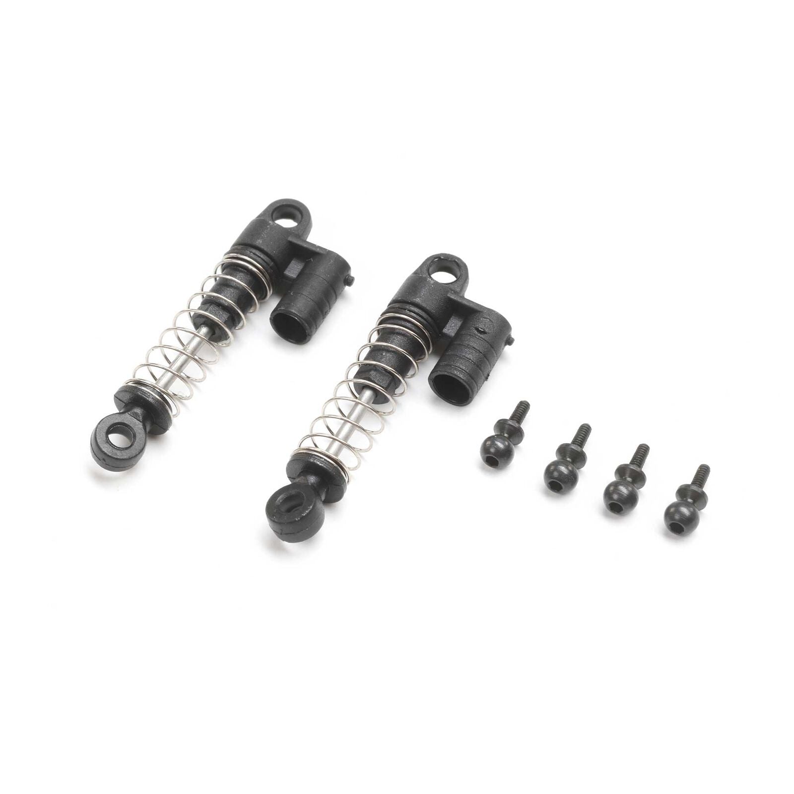 AXIAL AXI204002 Rear Shock Set, 0.4mm Spring: SCX24 Jeep JT Gladiator