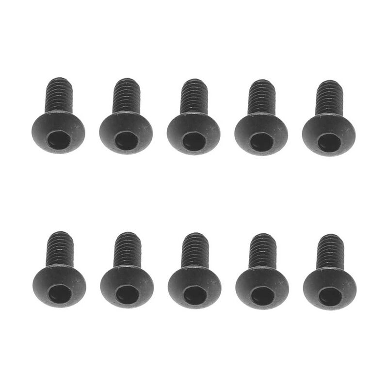 AXIAL AX31280 Hex Socket Button Black M2.6x6mm (10)