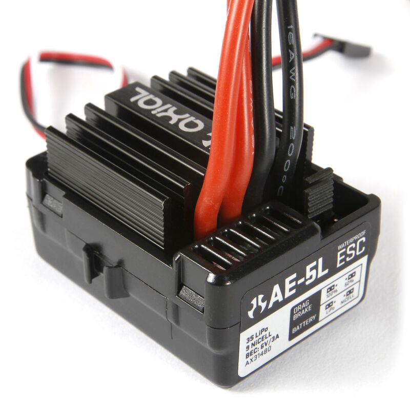 AXIAL AX31480 AE-5L ESC w/LED Port/Light AXIC1480