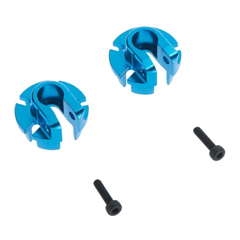 AXIAL AX31431 Aluminum Shock Spring Retainer 12mm Blue