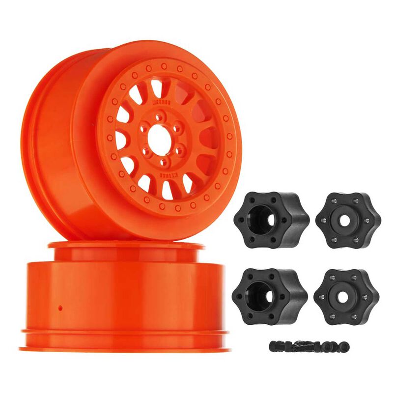 AXIAL AX31370 2.2 3.0 Method 105 Wheel 41mm Orange (2)