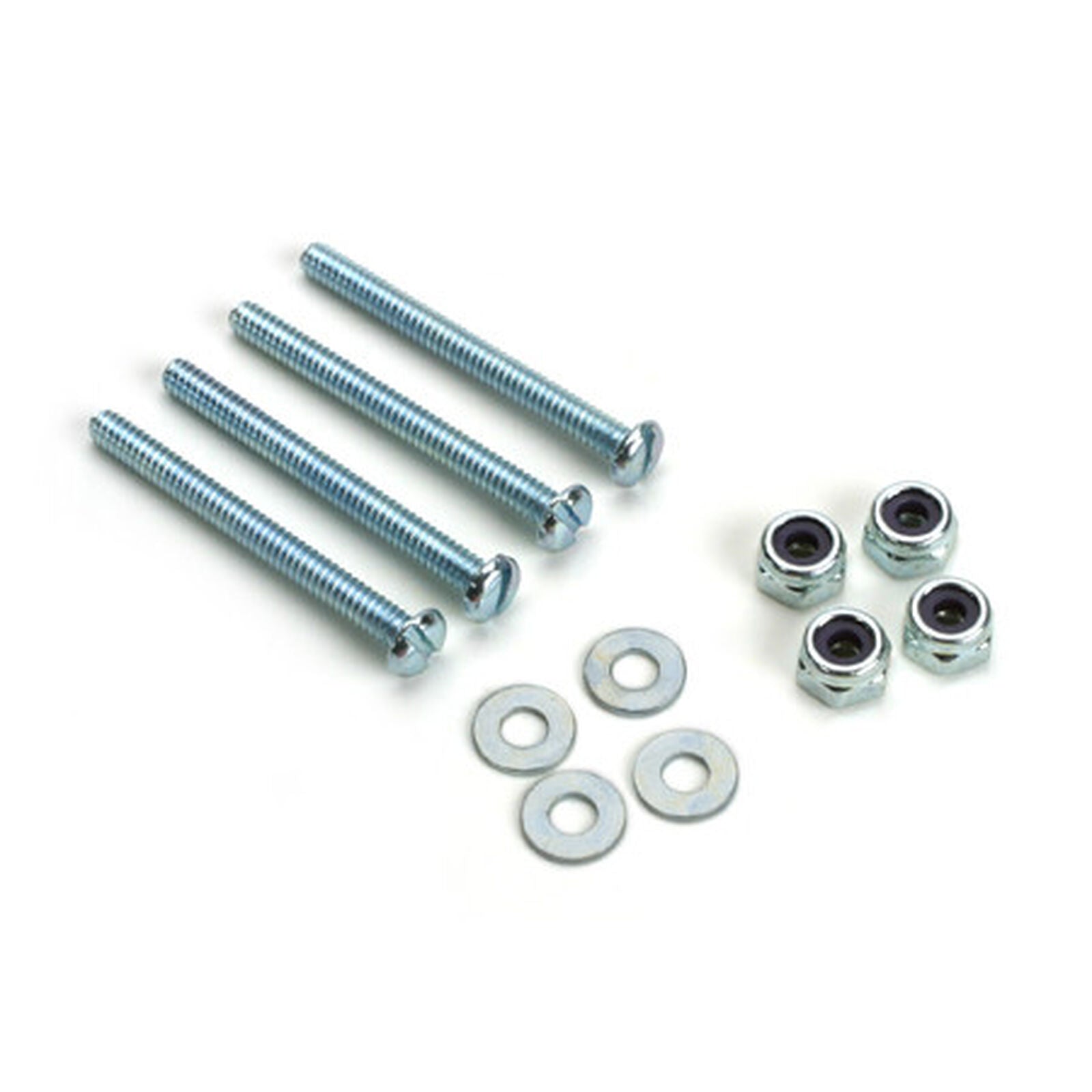 DUBRO 176 Bolt & Lock Nut Set, 4-40 x 1 1/4 (4)