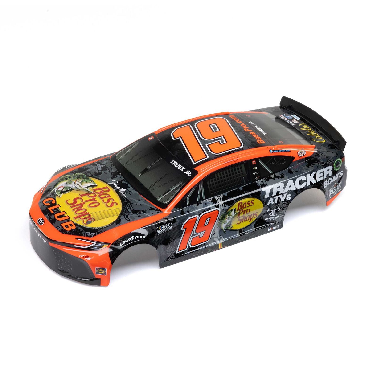 LOSI LOS-1908 Truex Jr #19 Bass Pro 2024 Body: NASCAR