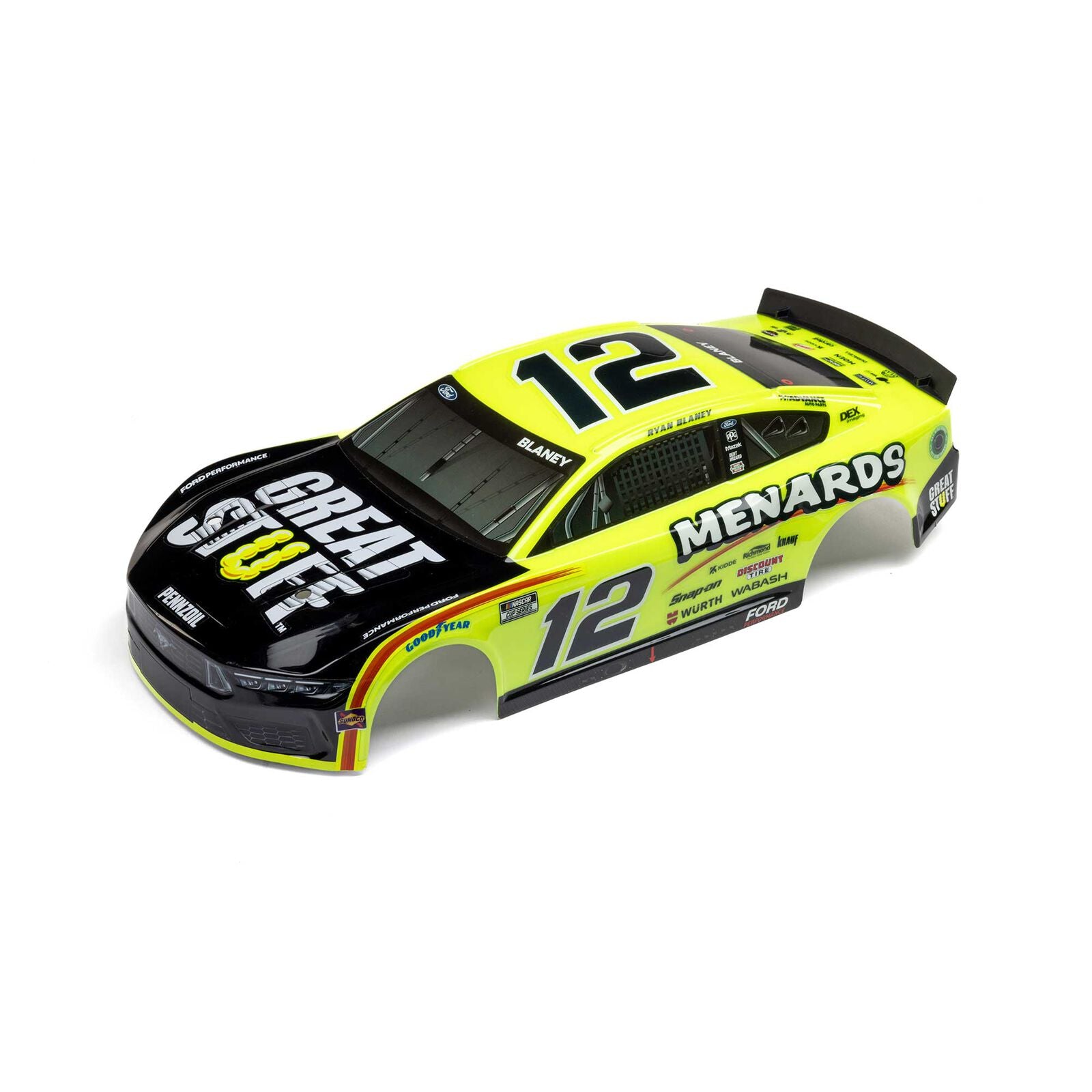 LOSI LOS-1909 Blaney #12 Menards 2024 Body: NASCAR