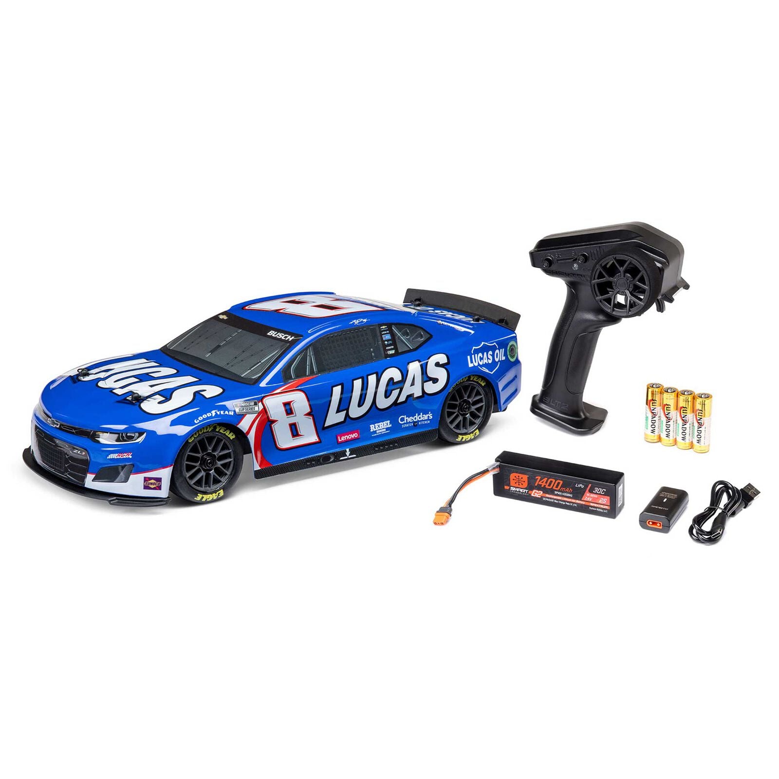 LOSI 1/12 Losi NASCAR AWD RC Racecar