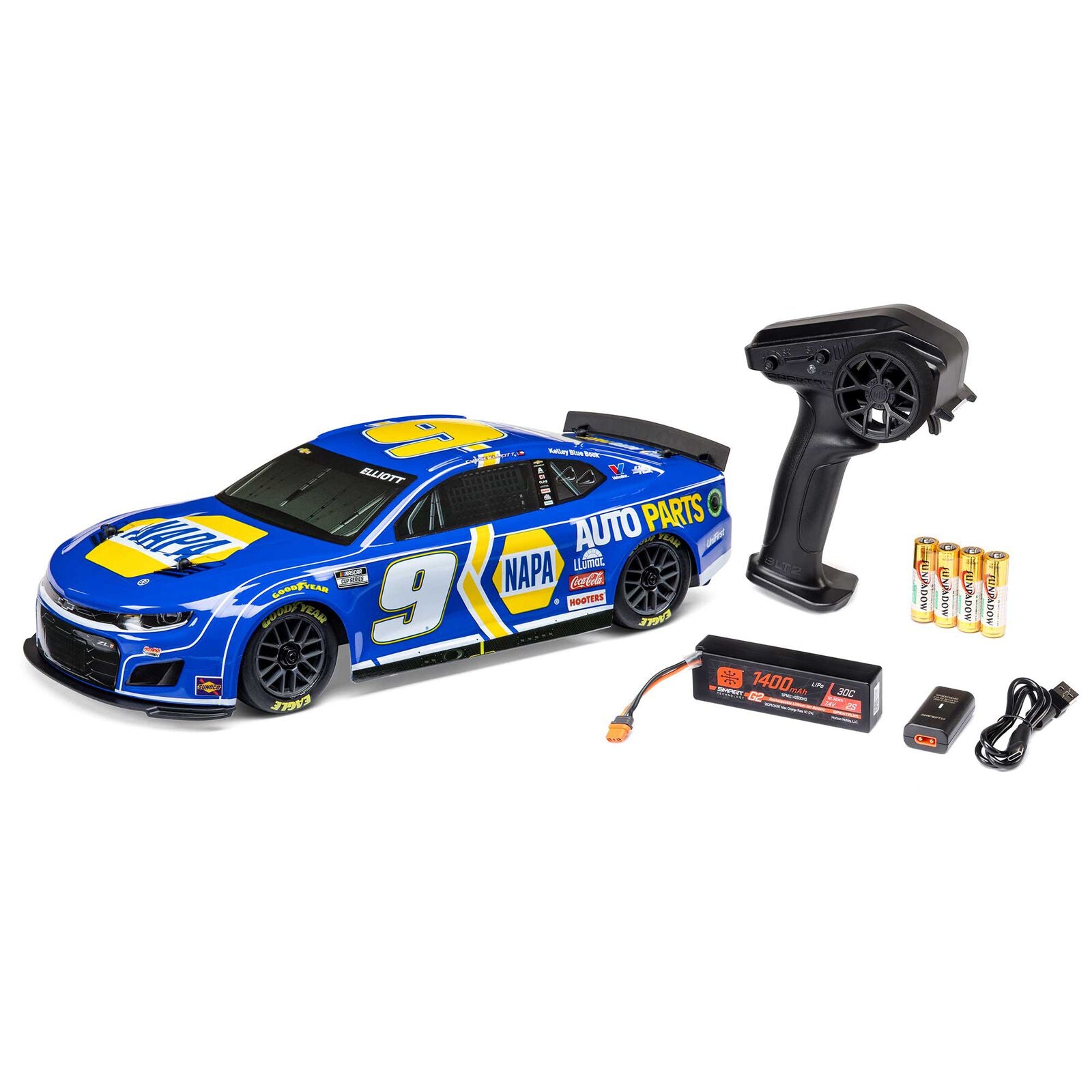 LOSI 1/12 Losi NASCAR AWD RC Racecar