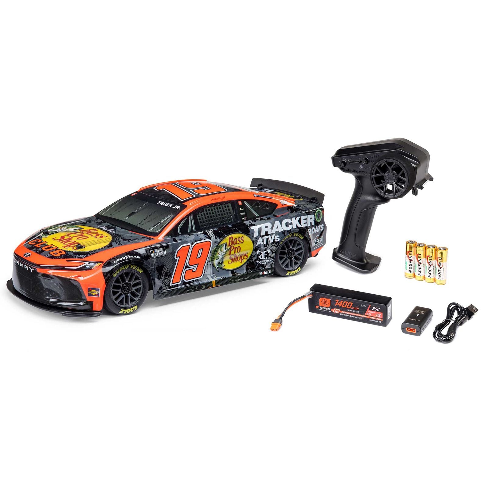 LOSI 1/12 Losi NASCAR AWD RC Racecar