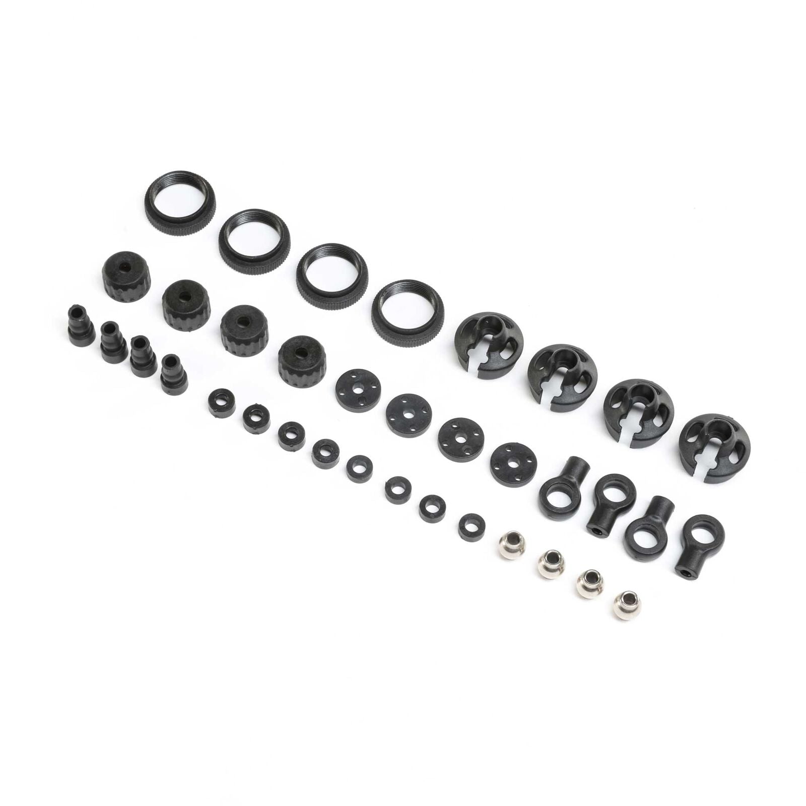 LOSI LOS243014 Shock Plastics & Balls (4): LMT