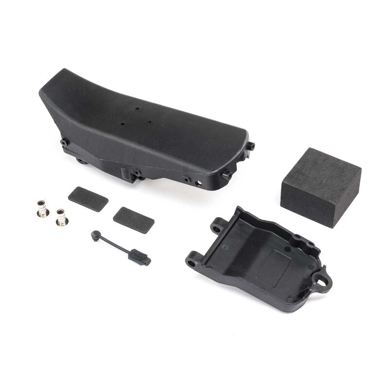 LOSI LOS261003 Seat, Battery Box Set: Promoto-MX