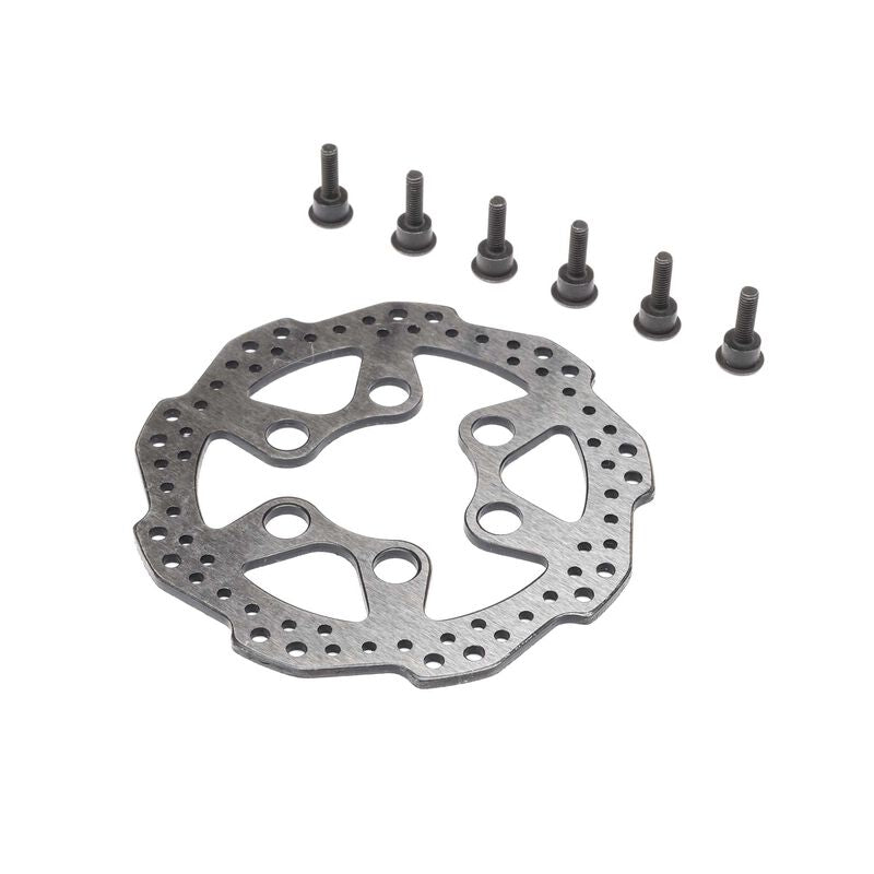 LOSI LOS262010 Steel Front Brake Rotor with Screws: Promoto-MX