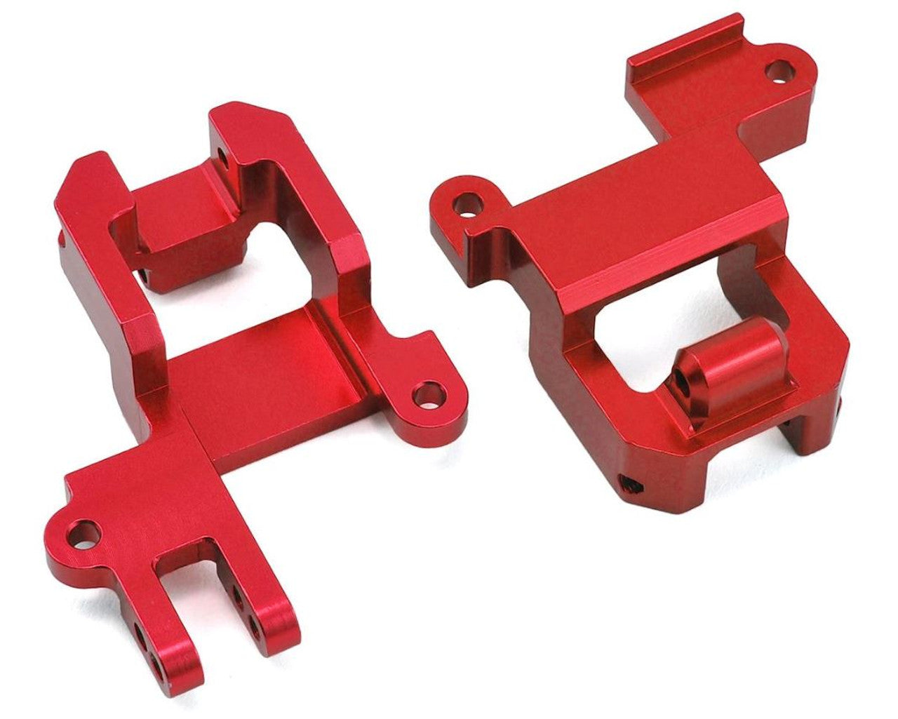 STRC ST8216FR Traxxas TRX-4 HD Front Shock Towers/Panhard Mount (Red)