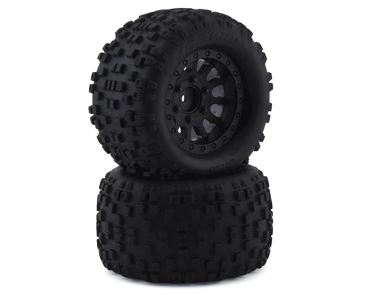 ASSOCIATED 25841 Rival MT10 Pre-Mounted Tires & Method Wheels