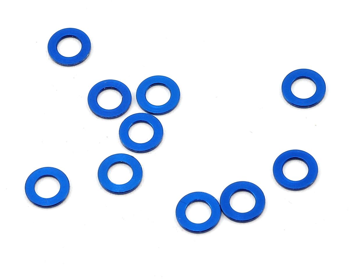 ASSOCIATED 31381 Team Associated 5.5x0.5mm Aluminum Ball Stud Washer (Blue) (10)