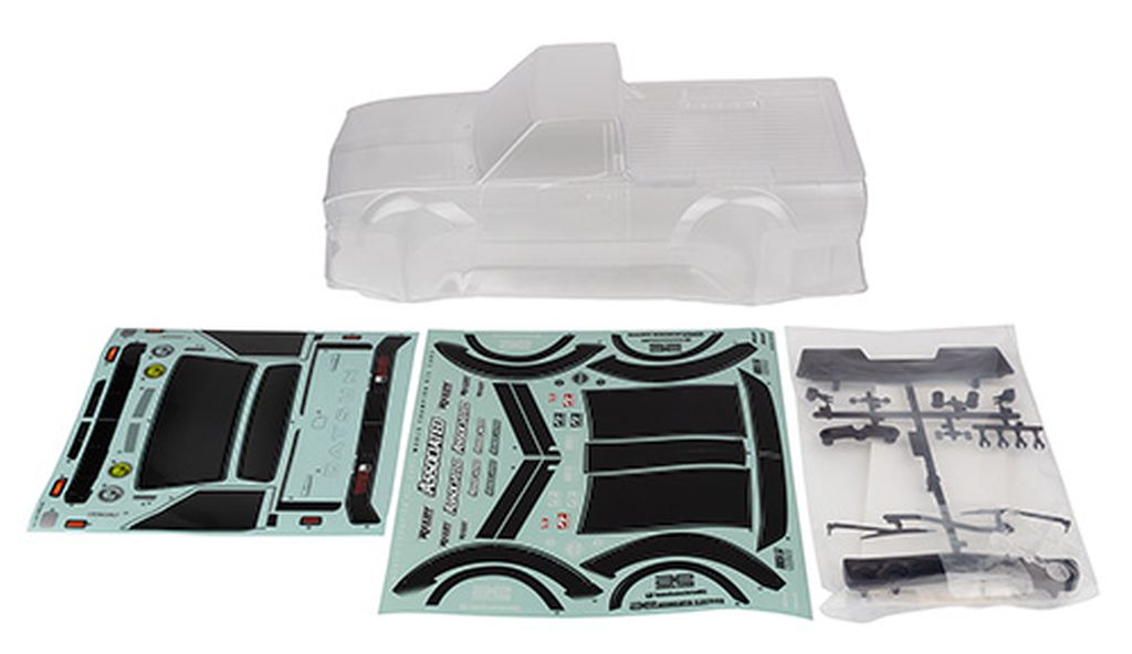 ASSOCIATED 31930 Apex2 Sport, Datsun 620 Body Set, Clear