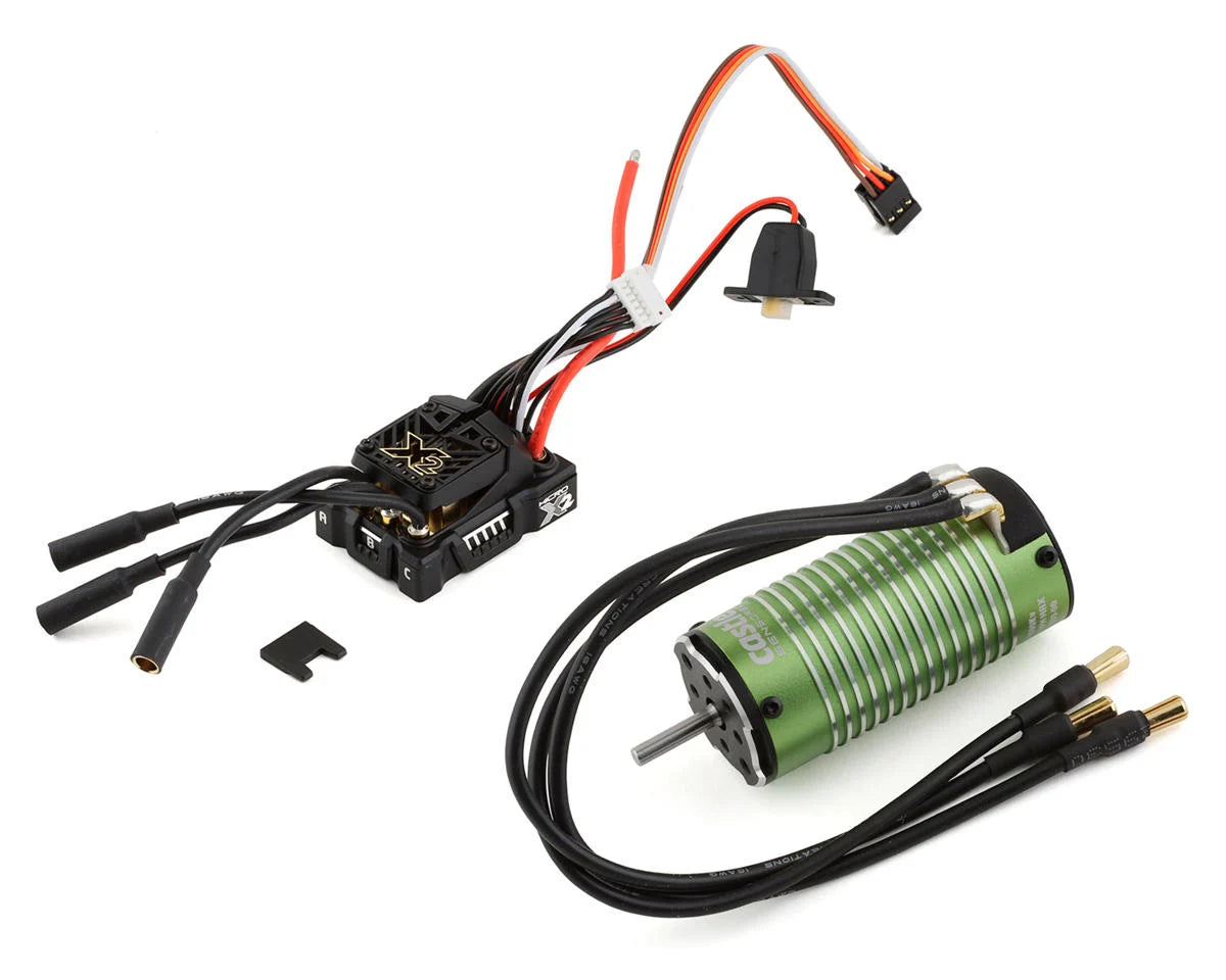 CASTLE 010-0171-06 Mamba Micro X2 Waterproof 1/14th Scale Sensored Brushless Combo (6350Kv)