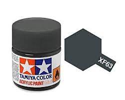 TAMIYA 81763 XF-63 Acrylic Mini XF63 German Gray 1/3 oz