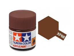 TAMIYA 81768 XF-68 Acrylic Mini NATO Brown 1/3 oz