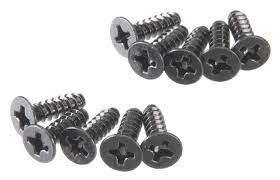 AXIAL AXA895 Tapping Flat Head M3x10mm Black Oxide (10)