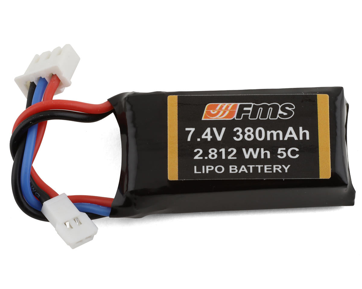 FMS FMMROC2135 7.4V 2S 380mAh LiPo Battery