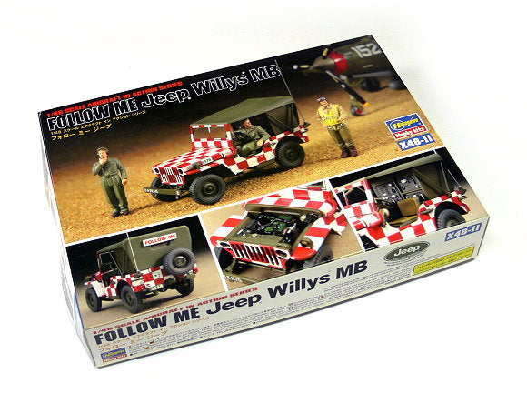 HASEGAWA 36011 1/48 Follow Me Jeep Willys MB