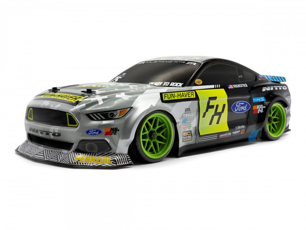 HPI 120094 RS4 Sport 3 Drift VGJR Fun Haver Ford Mustang, V2, Ready To Run with Battery & Charger