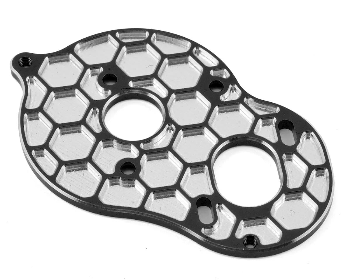 JCONCEPTS 2563-2 3-Gear Stand-Up Honeycomb Motor Plate Black B6D