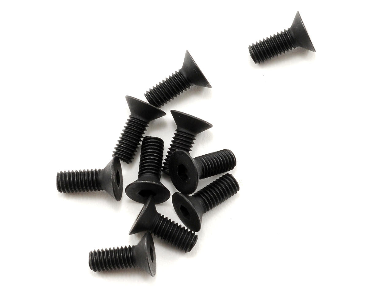 KYOSHO 1-S33008 3x8mm Flat Head Hex Screw (10)