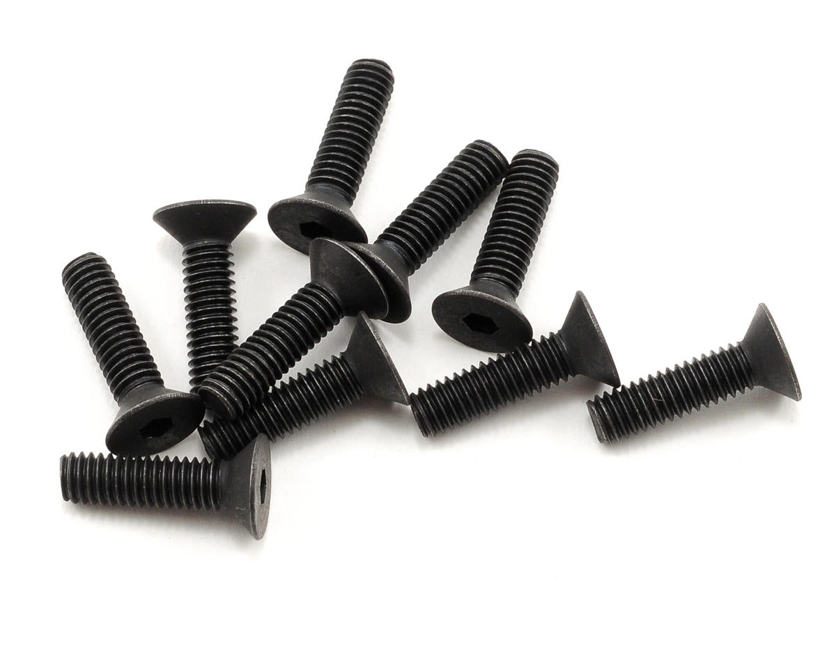 KYOSHO 1-S34015 4x15mm Flat Head Hex Screw (10)