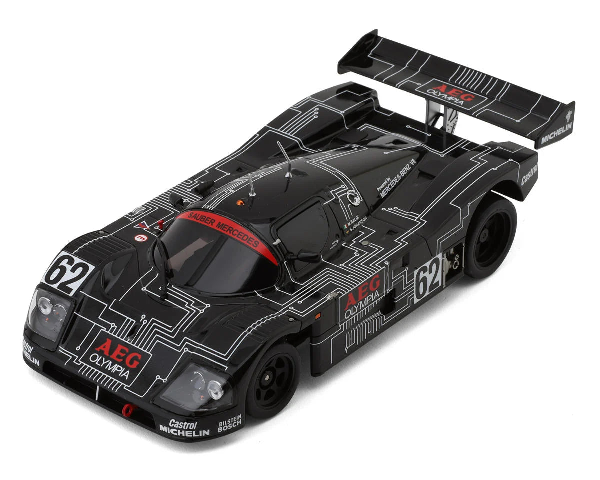 KYOSHO 32353AG MR-03 RWD Mini-Z ReadySet w/Sauber Mercedes Group C Rennsportwagen C9 Body (Black) w/KT-531P 2.4GHz Radio