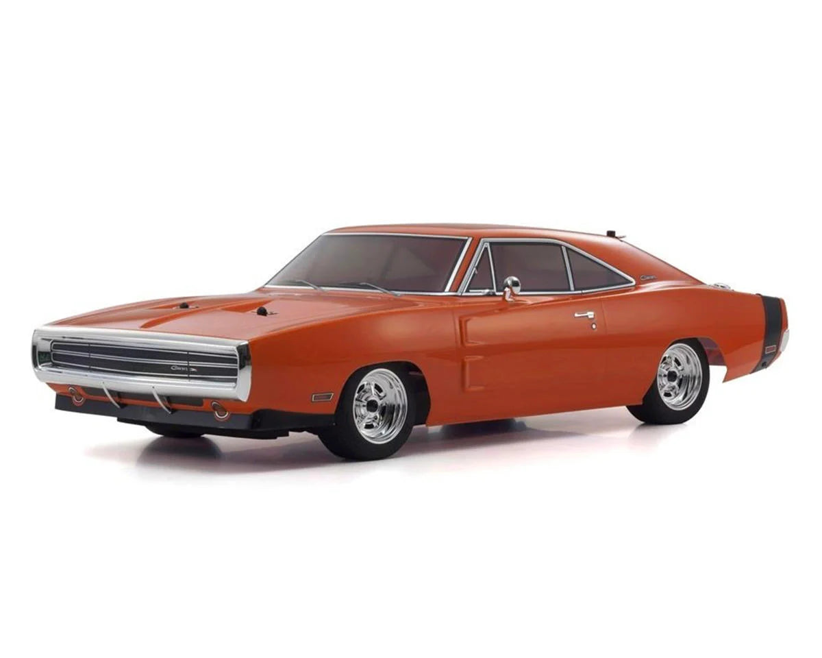 KYOSHO 34417T1C EP Fazer Mk2 FZ02L 1970 Dodge Charger ReadySet (Hemi Orange)