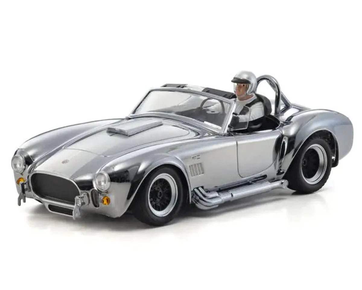 KYOSHO 66610C First Mini-Z RWD ReadySet w/Shelby Cobra 427 Body (Chrome)