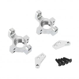 STRC STA31316GM Aluminum Steering Knuckle Axial Wraith, Deadbolt, RR10 Bomer, SMT10 (Gun Metal)